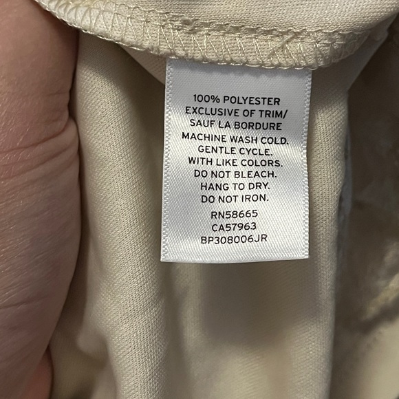 Frenchi White/ivory Lace Skirt Large - Picture 2 of 3